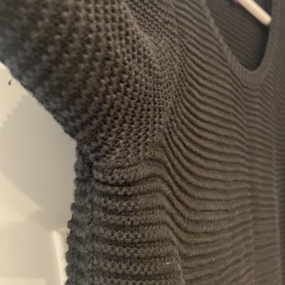 Mexx thick Knit top sweater 3/4 sleeves Women's Medium Black - Picture 4 of 13